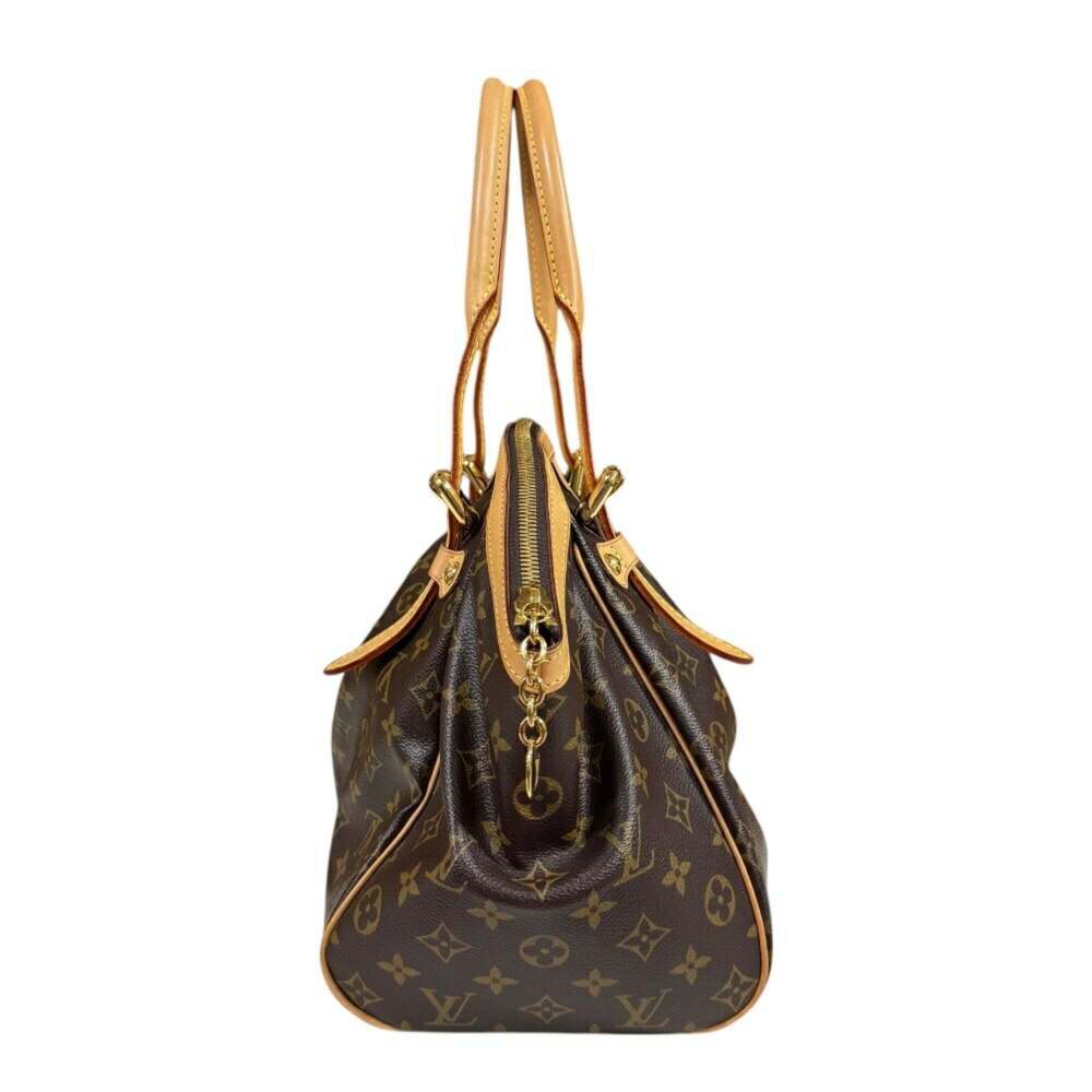 LOUIS VUITTON Authentic Brown Monogram Canvas Shoulder Bag - Picture 4 of 11